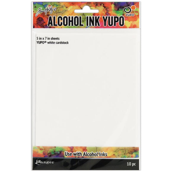 Tim Holtz Alcohol Ink White Yupo Cardstock