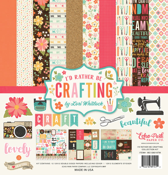I'd Rather Be Crafting 12x12 Collection Kit