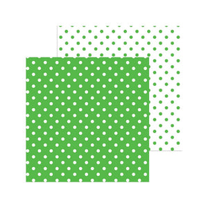 Doodlebug Design Grasshopper Petite Swiss Dot 12 x 12 Patterned Paper