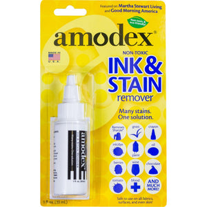 Amodex Ink and Stain Remover 1 Oz Bottle