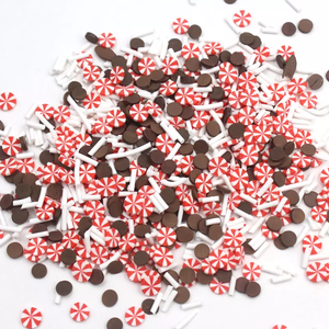 Chocolate Peppermint Candy Shaker Element