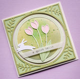 94216 Springtime Tulips craft die