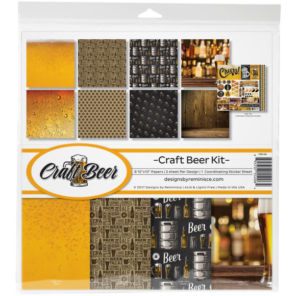 Designs by Reminisce - Craft Beer 12 x 12 Kit