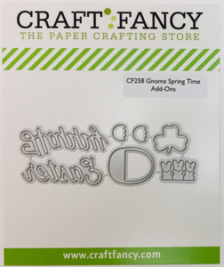 CF258 Gnome Spring Time Add-Ons Craft Die