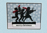 CF512 Holiday Sentiments Clear Stamp