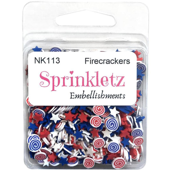 Buttons Galore Sprinkletz  - Firecrackers