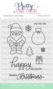 Happy Santa Clear Stamp Set