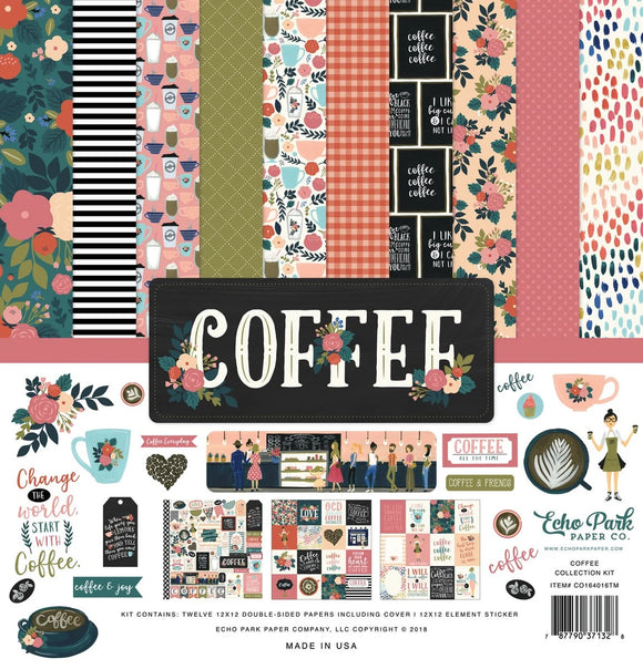 Echo Park Paper Coffee 12x12 Collection Pack