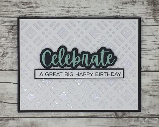 Celebrate Big Happy Birthday Card Kit