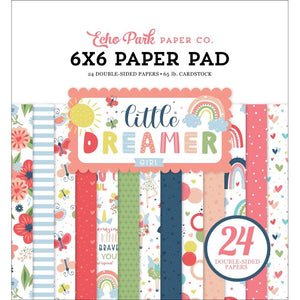 Echo Park Little Dreamer Girl 6 x 6 Paper Pad