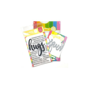 WFC321 Oversized Hugs stamp and die set