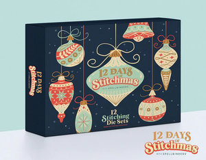 Spellbinders 2023 12 days of Stitchmas