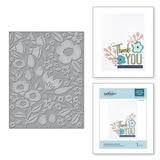 SES-015 Simply Perfect Florets Embossing Folder