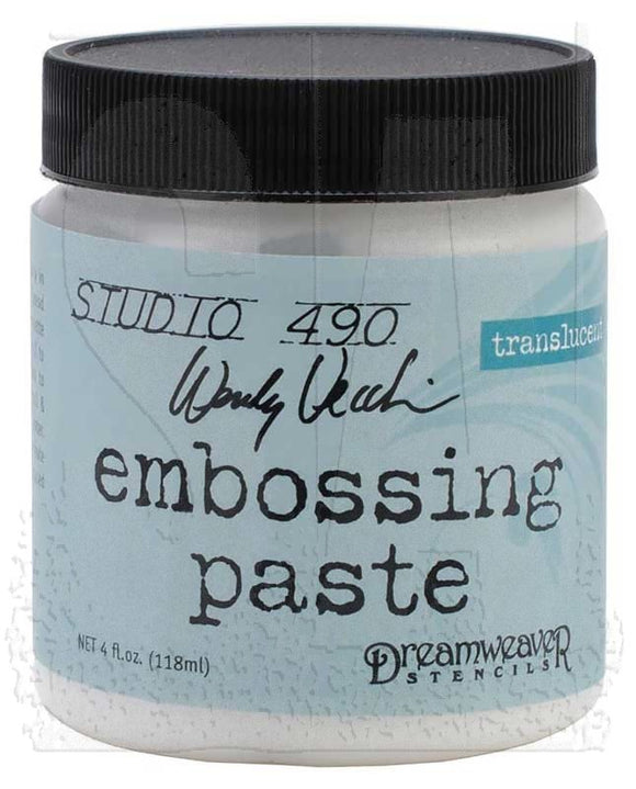 Studio 490 Embossing Paste - Translucent