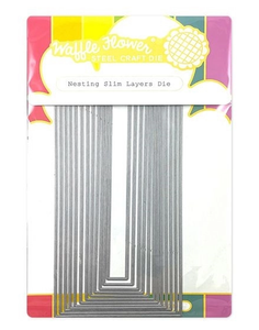 Waffle Flower Nesting Slim Layers