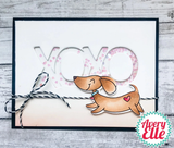 Avery Elle All My Kisses Clear Stamp Set