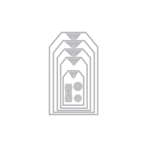 D1197 Nesting Tag Dies by Hero Arts