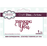 Creative Expressions Thinking of You Craft Die